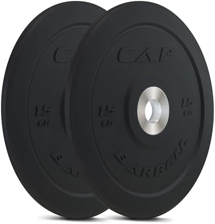 CAP Barbell Rubber Olympic Bumper Plate | Multiple Options/Colors