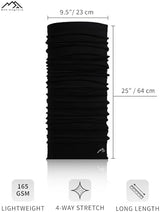 Merino.tech Merino Wool Ski Neck Gaiter - Face Mask Neck Warmer for Men & Women
