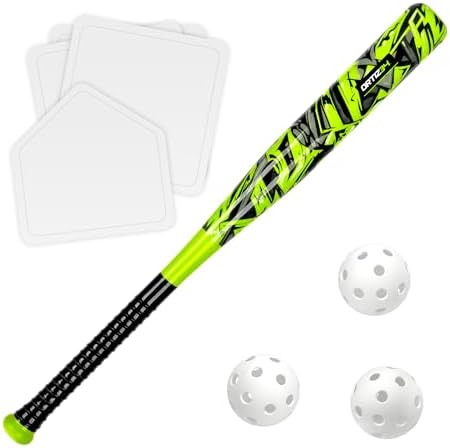 Ortiz34 Grand Slam Set- Graffiti Plastic Bat, 3 Balls, 4 Throw Down Bases