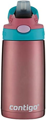 Contigo Kids Straw Stainless Steel Water Bottle with AUTOSPOUT Lid 13oz Punch