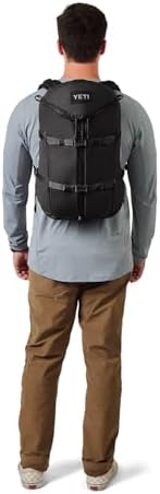 YETI Ranchero Backpack 22L, All-Day Utility Pack, Structured and Durable, Black