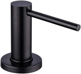 Matte Black Kitchen Sink Soap Dispenser GAPPO Countertop Pump Hand Lotion Built in Bottle Upgrade Stainless Steel Screw