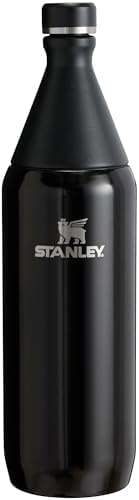STANLEY All Day Slim Bottle 20-34 OZ | Twist off Lid with Leakproof Seal | Slim Design for Travel & Gym | Insulated Stainless Steel | BPA-Free