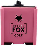DESERT FOX GOLF Phone Caddy – Adjustable Golf Cart Phone Holder with Secure Strap for Hands-Free GPS & Golf Apps – Universal Fit