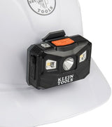 Klein Tools 56048 Rechargeable LED Headlamp, Adjustable Fabric Strap, 400 lms, All-Day Runtime, for Work, Running, Outdoor Hiking