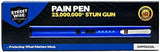Streetwise Pain Pen 25,000,000 Stun Gun for Self Defense - Tactical Stun Pen for Women and Men, USB Rechargeable, Battery Indicator, Durable Clip, Compact and Concealable for Protection
