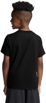 Boys' Lifestyle Short Sleeve T-Shirt, Slim-fit Logo Tee, Cotton Blend Fabric