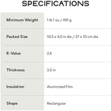 NEMO Equipment Tensor Trail Ultralight Insulated Sleeping Pad - Regular Wide (72"x25") - Mango/Huckleberry