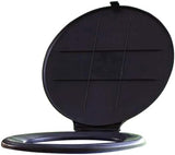 Camco Bucket Toilet Seat with Lid - Converts Standard 5 Gallon Bucket into Portable Toilet for Camping - Convenient Camping Toilet for Hunting & More - Includes 3 RV Toilet Waste Bags (41546)