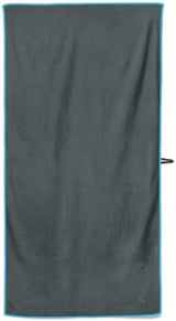 Flow Hydro Sport Towel - Microfiber Quick Dry Swimming Towels for Swim, Pool, Triathlon, and Other Water Sports in Medium, Large, Extra Large, and Hooded Sizes (Gray, Large (60" x 30"))