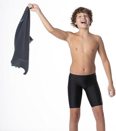 Flow Hydro Sport Towel - Microfiber Quick Dry Swimming Towels for Swim, Pool, Triathlon, and Other Water Sports in Medium, Large, Extra Large, and Hooded Sizes (Gray, Large (60" x 30"))