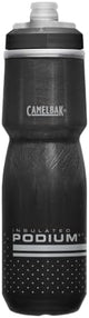CamelBak Podium Chill Insulated Bike Water Bottle - Easy Squeeze Bottle - Fits Most Bike Cages - 24oz, Black