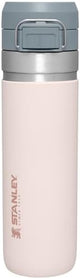 Stanley Quick Flip GO Water Bottle 24 oz | Push Button Lid | Leakproof and Packable for Travel and Sports | Insulated Stainless Steel | BPA-Free | Rose Quartz