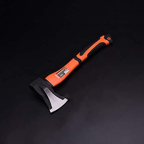 Edward Tools Wood Splitting Maul 17” - 3 lb. Axe and Sledge Combined - Forged Steel Head - Splits Wood Better Than Camp Axe or Hatchet - Kindling Splitter - Rubber Sheath