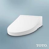 TOTO SW3084#01 WASHLET C5 Electronic Bidet Toilet Seat with PREMIST and EWATER+ Wand Cleaning, Elongated, Cotton White