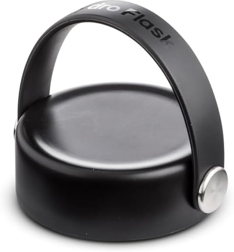 Hydro Flask Wide Mouth vacuum insulated stainless steel water bottle with leakproof closeable lid for cold water drinks, sports, travel, car and school