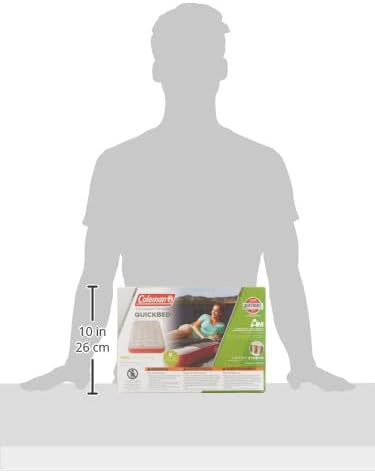 Coleman QuickBed Single High Airbed, Twin