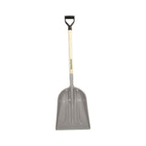 True Temper 2604300 Poly Scoop with Hardwood Handle & D-Grip