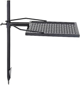 VEVOR Swivel Campfire Grill, Fire Pit Grill Grate over Fire Pits, Heavy Duty Steel Grill Grates, 360° Adjustable Open Fire Outdoor Cooking Equipment, Portable Camp Fire Racks for Camping Outdoor BBQ