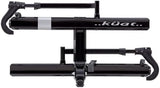 KUAT Sherpa 2.0 Durable Lightweight Aluminum Compact 2 Bike Transporting Hitch Rack with Cable Lock & Foldable Tire Cradles | Capacity - 40 Lbs per Tray