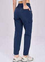 Oalka Women's Hiking Pants Water Resistant Quick Dry Cargo Pockets Pants