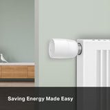 TP-Link Kasa Smart Thermostat Radiator Valve, Smart Radiator Valve, Energy Saving, LED display Radiator Thermostat Valve, Smart TRV Schedule, Works with Alexa & Google, Easy installation(KE100 KIT)
