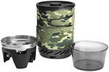 Fire-Maple "Fixed Star 1" Personal Cooking System | Pot/Jet Burner Stove System with Electric Ignition | Ideal for Hiking, Camping, Backpacking, Fishing, Hunting Trips and Emergency Use