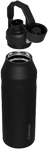 Stanley IceFlow Fast Flow Water Bottle | Angled Spout Lid | Lightweight & Leakproof for Travel & Sports | Insulated Stainless Steel | BPA-Free