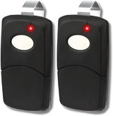 Garage Stop 2X Garage Door Opener Remote for Linear Multicode 3089 308911 MCS308911, 1089, 3070, 3060, 10 dip Switch Gate Opener Remote 300MHz, Garage Clicker Replacement (Black)