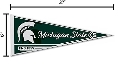 Rico Industries NCAA Classic 12" x 30" Felt Wall Décor Pennant - Great for Home/Bed Room/Man Cave Décor