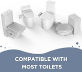 HOPOPRO Bidet Attachment for Toilet, Non-Electric Bidet Ultra-Slim Dual Nozzle (Feminine/Rear Wash), Cold Water Bidets Sprayer for Existing Toilets with Adjustable Pressure Control 1-Min Install