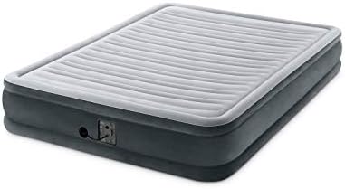 Intex Comfort Dura-Beam Airbed Internal Electric Pump Bed Height Elevated (2020 Model)