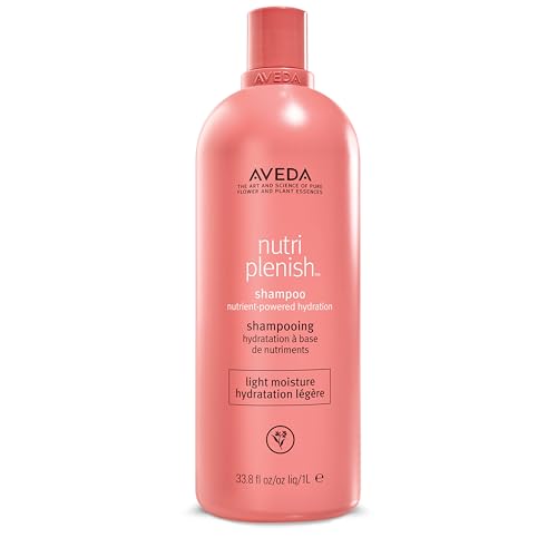 Aveda Nutriplenish Shampoo Light Moisture | Superfood Shampoo for Dry Hair | Organic Pomegranate Oil, Coconut Oil, Mango Butter | 94% Naturally Derived*, 33.8 Fl Oz