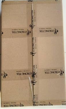 StrongTek Ergonomic Wood Foot Rest for Enhanced Circulation & Comfort, 350lbs Capacity, Rocker Balance Board for Standing Desks, Non-Slip, No Assembly, 18" Wide - Ideal for Office/HOM