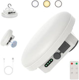 Camping Tent Light LED Rechargeable Portable Hanging Lantern with Remote,IPX5 Waterproof Outdoor Lights with Battery Power, Camp Lamp Light for Glamping Indoor Outages Car Repair