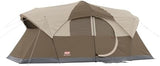 Coleman WeatherMaster 10-Person Tent with Rainfly & Room Divider, Spacious Weatherproof Family Tent with Carry Bag