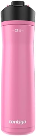 Contigo Cortland Chill 2.0 Stainless Steel Water Bottle with AUTOSEAL Lid 24 oz Juniper and Azalea 2-Pack