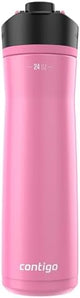 Contigo Cortland Chill 2.0 Stainless Steel Water Bottle with AUTOSEAL Lid 24 oz Juniper and Azalea 2-Pack