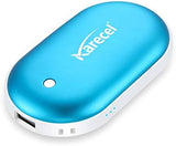 Karecel Rechargeable Hand Warmer, 5200mAh Double-Sided Fast Heating Electric Hand Warmer Power Bank, Up to 11Hrs, 3 Heat Settings, Portable Pocket Heater, Best Gifts for Women Men, Camping, Golf