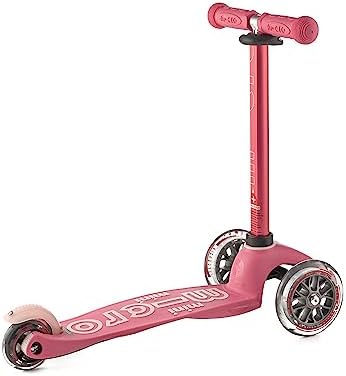 Micro Kickboard - Mini Deluxe - Three Wheeled, Lean-to-Steer Swiss-Designed Micro Scooter