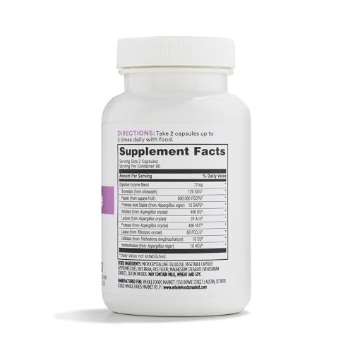 365 by Whole Foods Market, Wholezyme, 180 Count