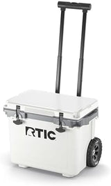 RTIC 22 QT Ultra-Light Wheeled Cooler with Handle, Hard Insulated Portable Ice Chest Box for Beach, Drink, Beverage, Camping, Picnic, Fishing, Boat, Barbecue