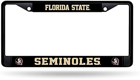 Rico Industries NCAA Tide Primary Black License Plate Frame