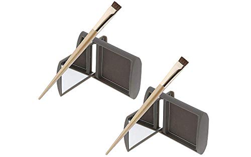 Joan Rivers Great Hair Day Root Touch Up Powder Duo - Fill-in Powder for Thicker, Fuller Looking Hair (Brunette)