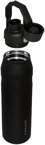 Stanley IceFlow Fast Flow Water Bottle | Angled Spout Lid | Lightweight & Leakproof for Travel & Sports | Insulated Stainless Steel | BPA-Free