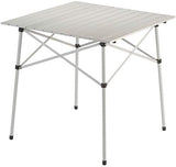 Coleman Outdoor Compact Folding Table, Sturdy Aluminum Camping Table with Snap-Together Design, Seats 4 & Carry Bag Included; Great for Camping, Tailgating, Grilling, & More