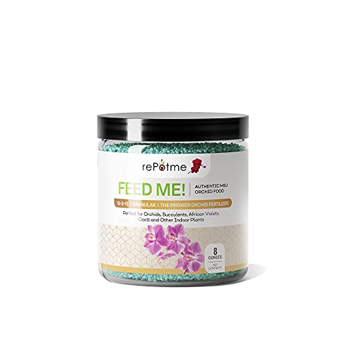 rePotme Orchid Food - Feed ME! MSU Orchid Fertilizer - RO/Rain/Tap Water