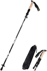 Aluminum Collapsible Ultralight Travel Trekking Hiking Pole for Men and Women