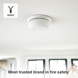 First Alert SMICO105-AC, Interconnect Hardwire Combination Smoke & Carbon Monoxide Alarm with 10-Year Battery Backup, 3-Pack