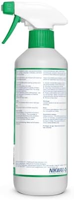 Nikwax Tent & Gear SolarWash, Cleaning, Waterproofing and UV Protector, Cleaner, Maintenance, Restores DWR Water Repellency on Outdoor Gear, Rain Fly, Canvas, Covers, Tarps, Backpacks, Accessories